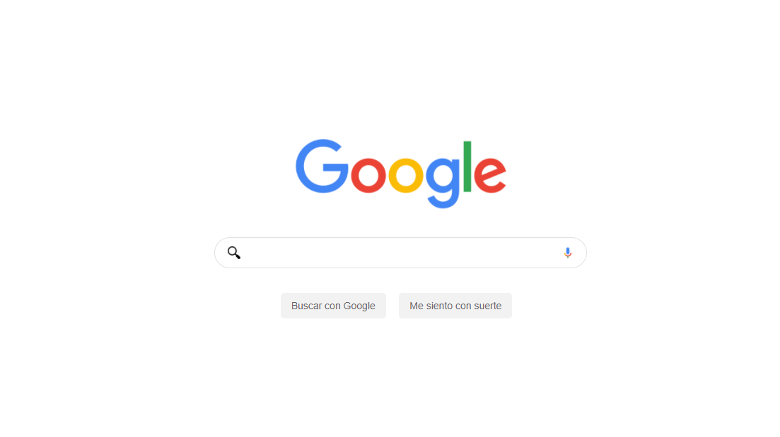 Proyecto página google